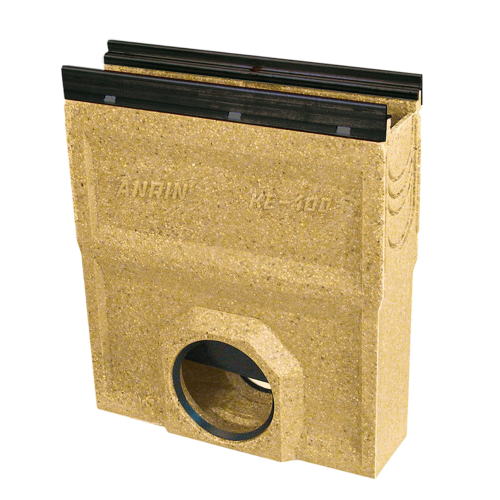 Anrin slibvangput, poly-beton, KE-100, zw-rand, excl. Rooste