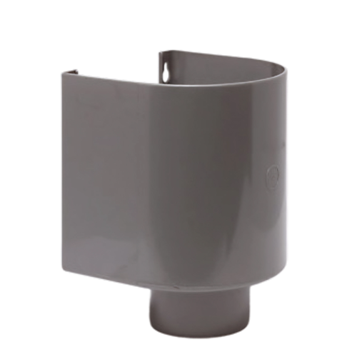 Dyka PVC HWA vergaarbak 80mm, grijs