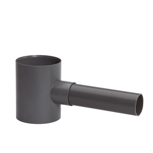 Hwa regenton vulautomaat, pvc, grijs, 70/80 x 40 mm