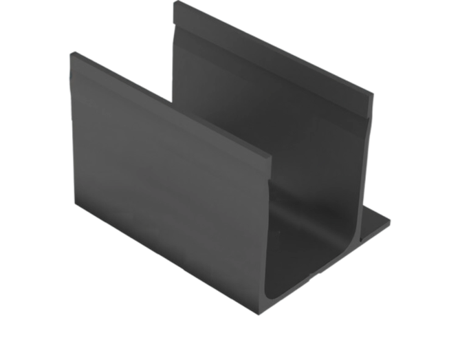 MW Drain 65/100 pvc, verbindingsstuk, excentrisch