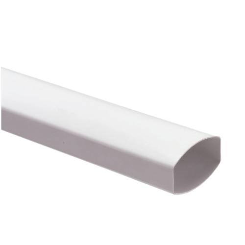 NICOLL Techtan Ovation PVC-Ti HWA buis 90x56mm L=4m wit