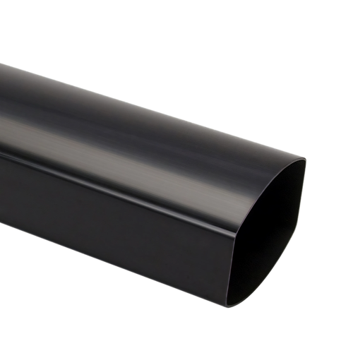 NICOLL Techtan Ovation PVC-Ti HWA buis 90x56mm L=4m zwart