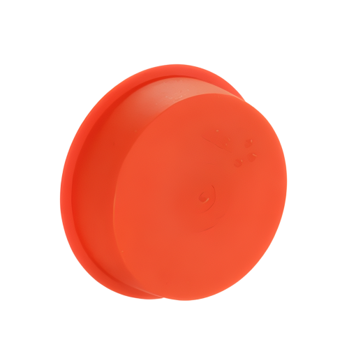 PE speciedeksel 32mm, rood