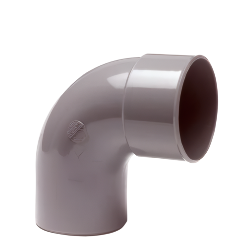 Pipelife lijm bocht 87gr 90mm m/s