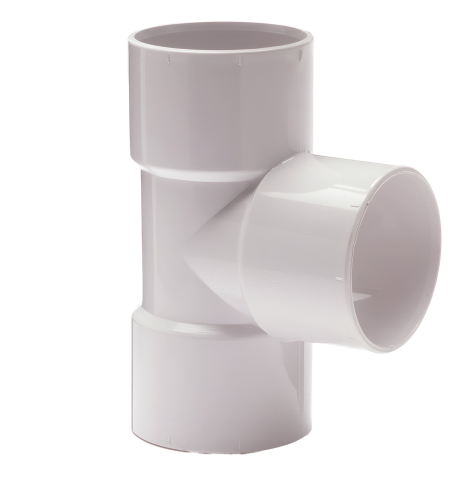 Pipelife lijm t-stuk 90gr 32x32mm m/m wit