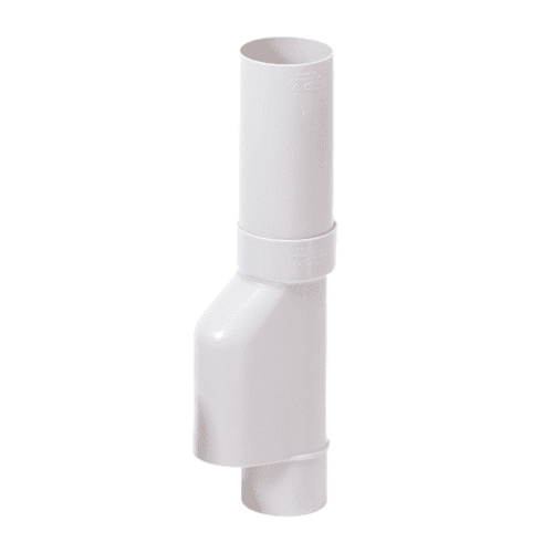 PP Bladscheider 80mm, voor Standleiding, wit