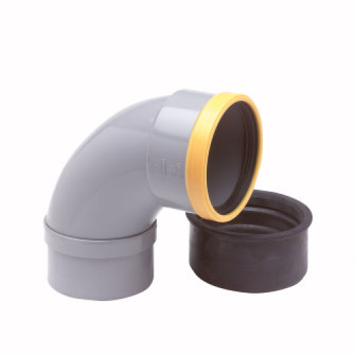 PVC Betoninl. 90° GR/GD 125 SN8 M/S