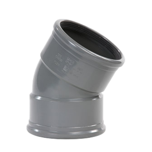 PVC Bocht 30° 400 SN4 M/M
