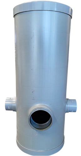 PVC drainageput Ø315mm, 3 x 80mm, 1 x 110mm, H=800mm