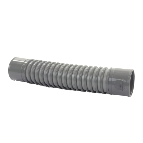 PVC Flexibele bocht 32mm, 2x lijmmof