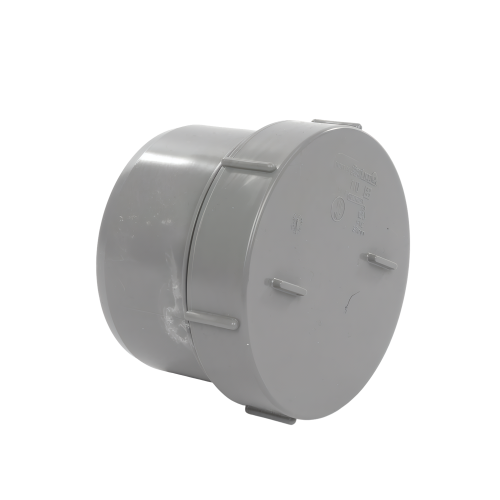 PVC L-Eindstuk + Schroefdeksel GR 75