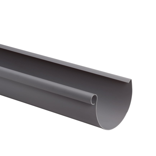 S-lon mastgoot 180mm grijs L= 4M