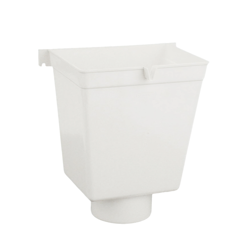 Wavin PVC Vergaarbak 100mm, wit, model II