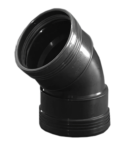 Wavin Wafix PP Bocht 45° ZW 75 M/M