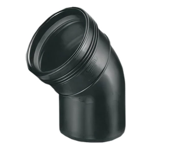 Wavin Wafix PP Bocht 45° ZW 90 M/S