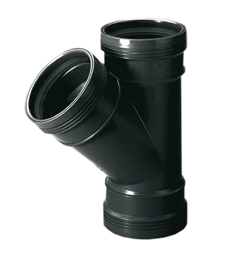 Wavin Wafix PP T-Stuk 45° ZW 110 SN8 3M