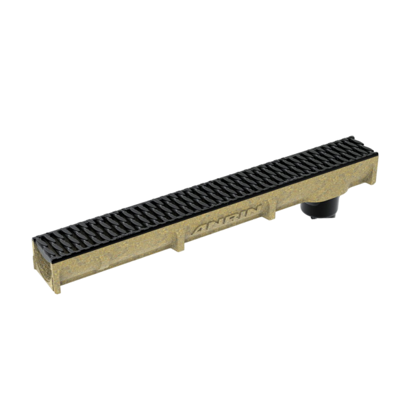 Anrin lijngoot, SELF-100, incl. poly-sleufrooster +uitl L=1M