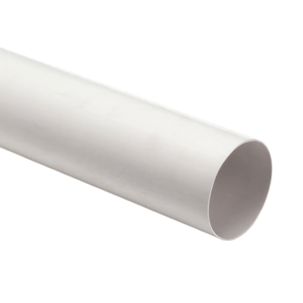 Dyka PVC HWA buis 80 x 1,5 KOMO wit L=5,55m