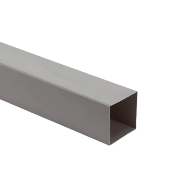Dyka PVC HWA Buis 80 x 1,5 vierkant grijs L=4m