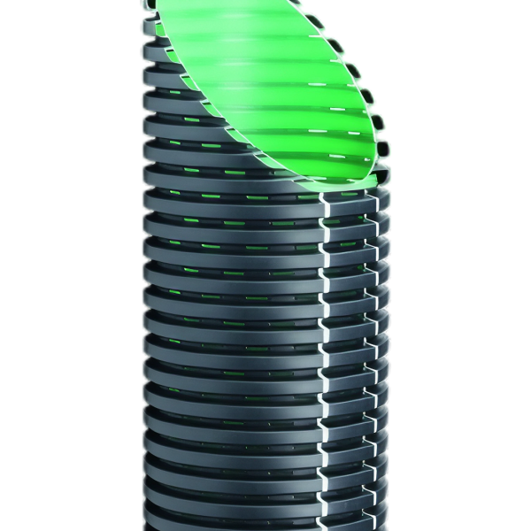 MW Aquaperf IT PE-HD, DN400, 464 x 396mm, gr/zw, L=6m