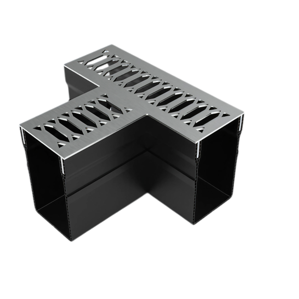 MW Drain 65/100 T-stuk, Viking-Line RVS rooster