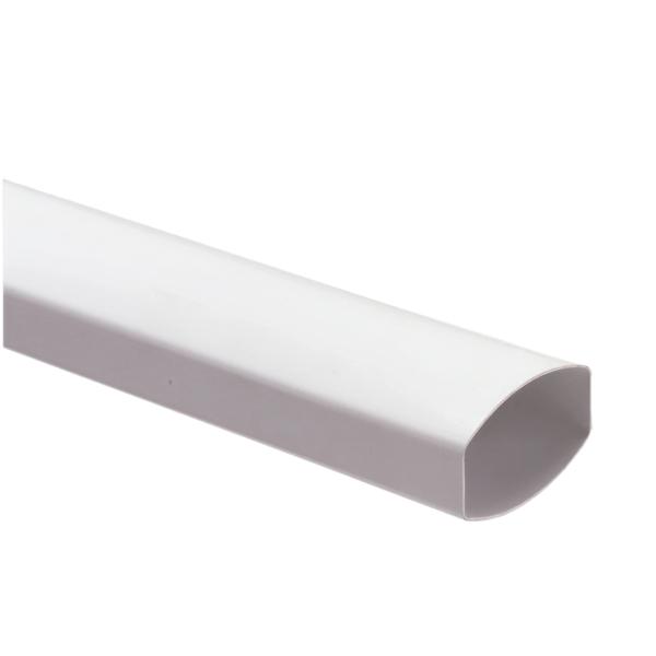 NICOLL Techtan Ovation PVC-Ti HWA buis 105x76 L=4m wit