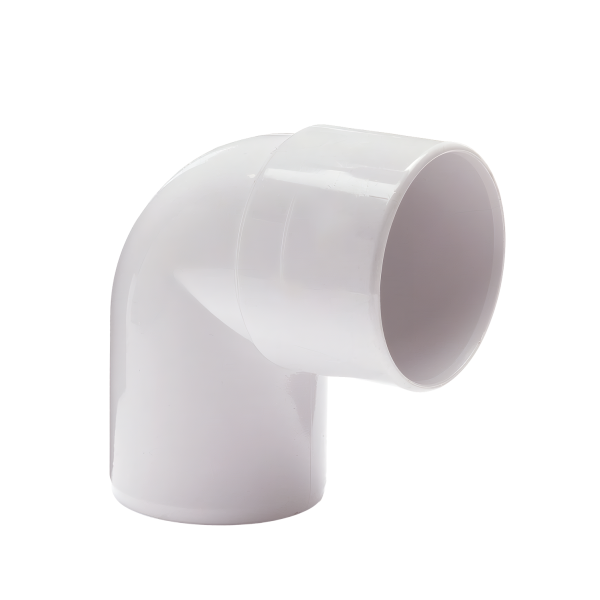 Pipelife lijm bocht 90gr 40mm mof-spie wit