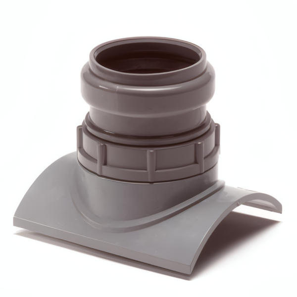PVC Klemaanboorzadel, 110 x 40mm
