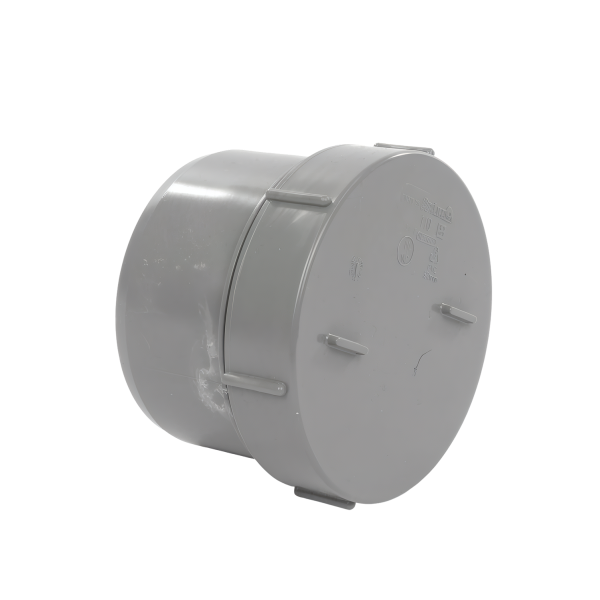 PVC L-Eindstuk + Schroefdeksel GR 32