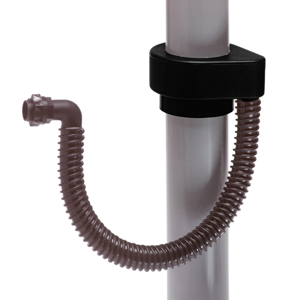 Regenton vulautomaat, zwart, voor 60/70/80/100mm hwa buis