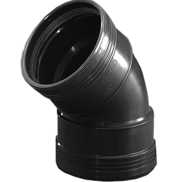 Wavin Wafix PP Bocht 45° ZW 90 M/M
