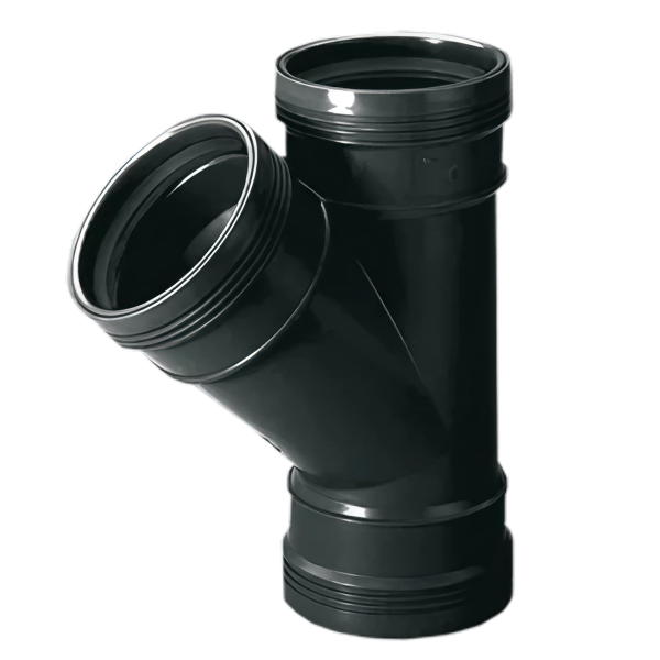 Wavin Wafix PP T-Stuk 45° ZW 110 SN8 3M